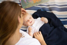 Knitted Blanket – grey