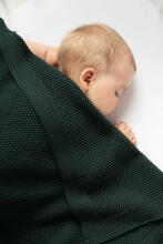 Knitted Blanket – mustard