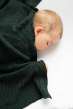 Knitted Blanket – mustard