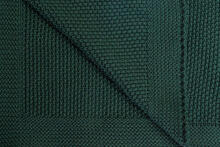 Knitted Blanket – dark green