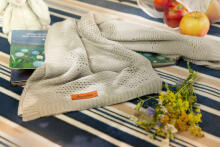 Bamboo blanket – grey