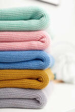 Bamboo and cotton blanket – grey