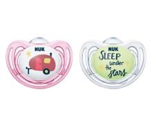 175246 SILICONE SOOTHING TAT HELLO ADVENTURE 0-6M 2PCS