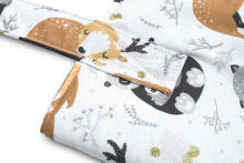 BASKET FOR TOYS MEDIUM - RACCOONS GREY