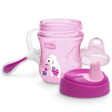 070008 Non-spill cup  + Mouthpiece +6M girl