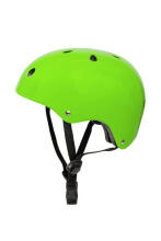 SKATEBOARD DEXTER GREEN + HELMET AND PROTECTORS