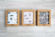 COTTON-MUSLIN SET PACK. BLUE 