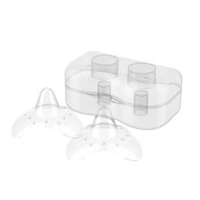 Silicone nipple protectors Natural Nursing size S
