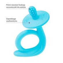 AKUKU SNAIL Art.A0114 BLUE silikona košļājamā rotaļlieta