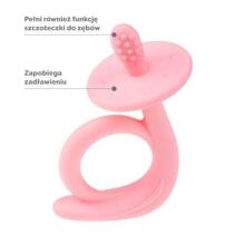 AKUKU SNAIL Art.A0115 PINK Силиконовая прорезыватель