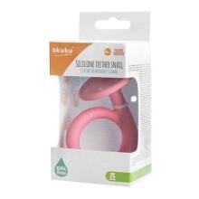 AKUKU SNAIL Art.A0115 PINK Силиконовая прорезыватель