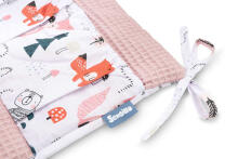 BED ORGANIZER WAFFLE - PINK