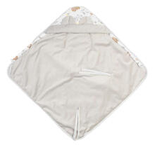 Velvet carry-cot swaddle blanket –  WHITE FOREST ADVENTURE