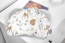 CUSHION FOR STROLLER VELVET WHITE FOREST ADVENTURE