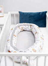 Velvet Baby Nest/baby Cocoon  forest adventure