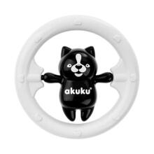 AKUKU Art.A0467 BLACK/WHITE Baby rattle