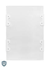 Stiffened Changing Pad WITH SAFETY SYSTEM - GARDEN LEAVES PLATINUM