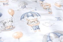 BED BUMPER FLIGHT IN CLOUDS PLUSH KARO