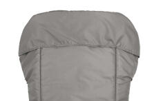 QUILTED WOOL ROMPER BAG GREY