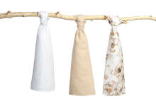 Muslin diaper 3-pack – beige