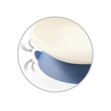 1077/03 A CUP WITH A SUCTION CUP AND A SPOON MINT