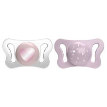 156016 PHYSIO MICRO SILICONE pacifier 0-2 PINK 2 PCS