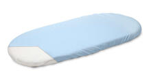 Bamboo sheet for the pram Blue 35x75