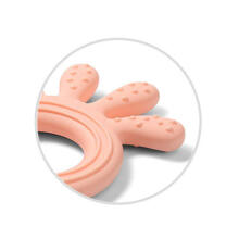 826/01 Silicone teether OCTOPUS PINK
