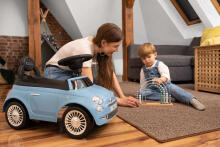 RIDE-ON TOY FIAT 500 PINK