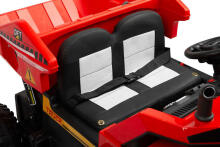 BATTERY VEHICLE TOY TIPPER TRUCK TANK RED