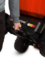 BATTERY VEHICLE TOY TIPPER TRUCK TANK RED