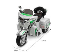 BATTERY RIDE-ON VEHICLE RIOT LIGHT GREY