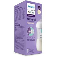 SCY673/81 BUTELKA RESPONSYWNA NATURAL Z WENTYLEM AIR FREE 260 ML SŁOŃ 