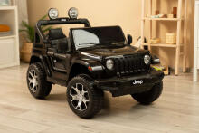 OFF-ROAD BATTERY VEHICLE JEEP RUBICON BLACK