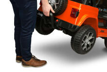 OFF-ROAD BATTERY VEHICLE JEEP RUBICON ORANGE