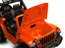 OFF-ROAD BATTERY VEHICLE JEEP RUBICON ORANGE
