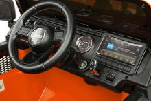 OFF-ROAD BATTERY VEHICLE JEEP RUBICON ORANGE