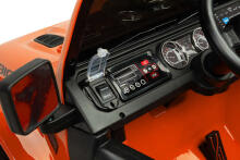 OFF-ROAD BATTERY VEHICLE JEEP RUBICON ORANGE