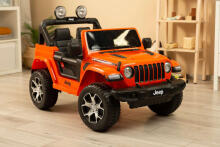 OFF-ROAD BATTERY VEHICLE JEEP RUBICON ORANGE