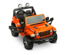 OFF-ROAD BATTERY VEHICLE JEEP RUBICON ORANGE