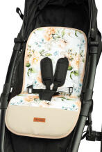 Velvet Pushchair Liner – PEONY