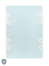 Stiffened Changing Pad - Patterns Clovers mint 70cm