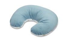 PILLOW FOR FEEDING VELVET STROLL BLUE
