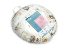PILLOW FOR FEEDING VELVET DREAM BEIGE