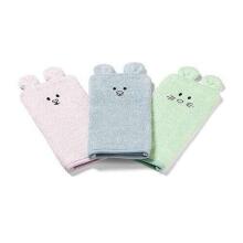 787/01 Bamboo baby wash mitt pink