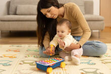 EDUCATIONAL TOY - RAINBOW CYMBALS
