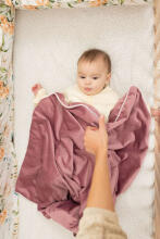 VELVET BLANKET EMERALD 75X100
