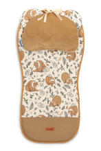 DELUXE VELVET STROLLER INSERT - BUNNY AND BEAR