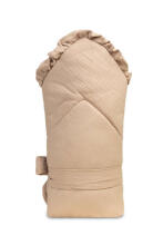 MUSLIN CONE WRAP BEIGE 90x90