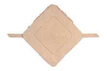 MUSLIN CONE WRAP BEIGE 90x90